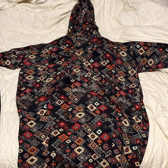 Abaya dress one size with integrated double hood - Picture 6 of 6